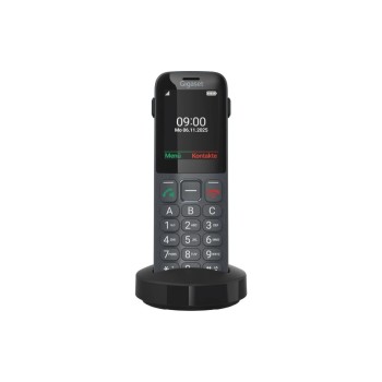 Gigaset Téléphone sans fil Comfort 600 SIM Noir/Gris