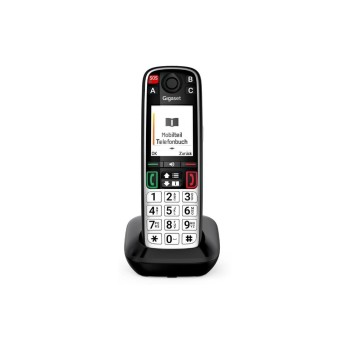 Gigaset Schnurlostelefon Easy 500 EU, black /silver Gigaset Schnurlostelefon Easy 500 EU, black /silver