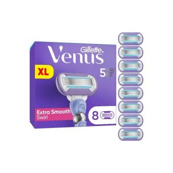 Gillette Venus Lames de rasoir Extra Smooth Swirl 8 pièces