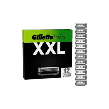 Gillette Labs Systemklingen 12er, - Gillette Labs Systemklingen 12er, -