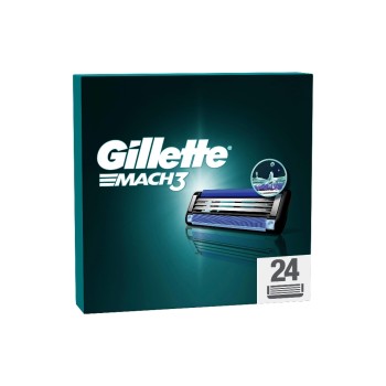 Gillette Mach3 Klingen 24er, 24 Stück Gillette Mach3 Klingen 24er, 24 Stück