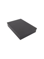 Glorex Geschenkbox schwarz, 25.3 x 35.3 x 6.4 cm
