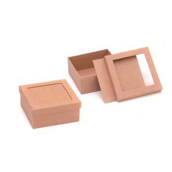 Glorex Pappe Passepartout Dose, 11 x 11 x 5 cm Glorex Pappe Passepartout Dose, 11 x 11 x 5 cm