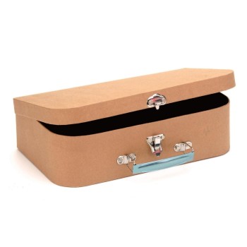 Glorex Pappe Reisekoffer, 30 x 17.5 x 8 cm Glorex Pappe Reisekoffer, 30 x 17.5 x 8 cm