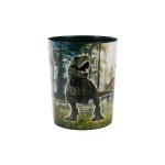 Goldbuch Corbeille à papier T-Rex 10 l, Noir; Rose; Bleu