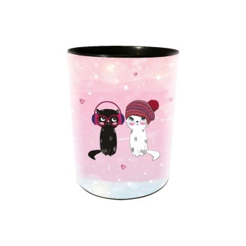 Goldbuch Papierkorb Music for Cats, Grösse: 30x24cm, Fassungsvolumen 10 Liter Goldbuch Papierkorb Music for Cats, Grösse: 30x24cm, Fassungsvolumen 10 Liter