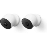 Google Nest Caméra réseau GA01894-DE Lot de 2