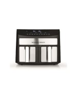 GOURMETmaxx Friteuse à air chaud Digital 7l Noir/Argenté