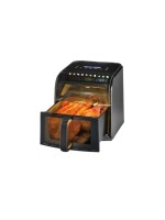 GOURMETmaxx Heissluft Fritteuse 1700W, Panoramadach 7l