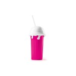 GOURMETmaxx Slushy Ice Maker 0.33 l, Blanc/Rose