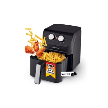 GOURMETmaxx Heißluft-Fritteuse 1400W, Mechanisch 4l