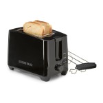 GOURMETmaxx Grille-pain Noir