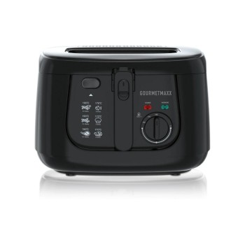 GOURMETmaxx Fritteuse 1800W black 2.5 L, black 2,5l with Öl GOURMETmaxx Fritteuse 1800W black 2.5 L, black 2,5l with Öl