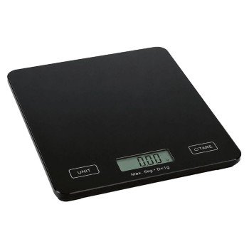 GOURMETmaxx Balance de cuisine Noir