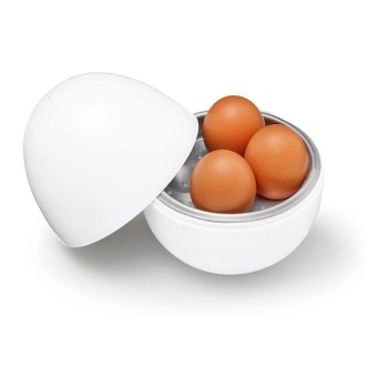 GOURMETmaxx Cuiseur à œufs pour micro-ondes GOURMETmaxx, blanc, pour 4 œufs Blanc GOURMETmaxx Cuiseur à œufs pour micro-ondes GOURMETmaxx, blanc, pour 4 œufs Blanc
