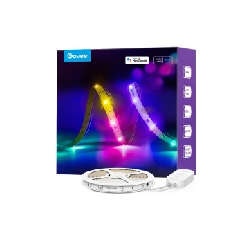 Govee LED-Leuchtstreifen, WiFi, BT, 10m, RGBIC