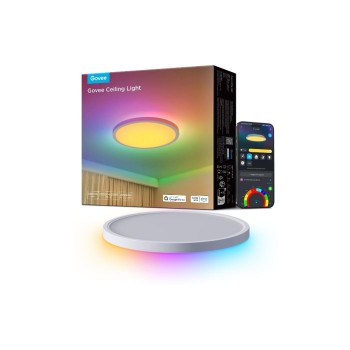 Govee Plafonnier 30 cm, 24 W, 2400 lm, RGBWW + RGBIC