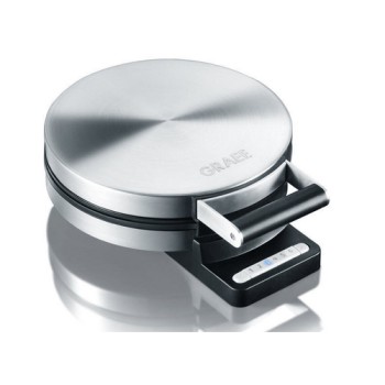 Graef Waffelautomat WA 80, Edelstahlgehäuse, matt, 6 Backstufen