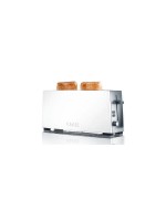 Graef Grille-pain à fentes longues TO 91 Acier inoxydable/aluminium blanc 880 W
