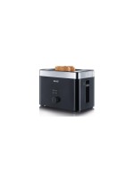 Graef Grille-pain TO 62 Plastique noir, 1 000 W, 2 fentes