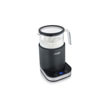 Graef Mousseur à lait en verre MS902 Verre noir mat 500 W