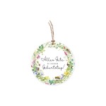 Grätz Geschenkanhänger Bienenkranz rund, Ø 7.8 cm