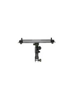 Gravity FT 01 LT T B Support flexible pour ordinateur portable destiné à une table de DJ