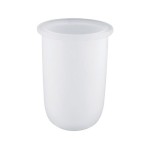 GROHE Verre de toilette Essentials daVinci satin blanc