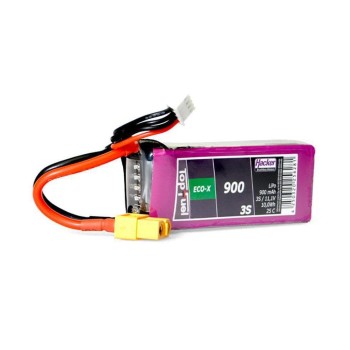 Hacker Batterie RC LiPo 900 mAh 11,1 V 25C TopFuel ECO-X Hacker Batterie RC LiPo 900 mAh 11,1 V 25C TopFuel ECO-X