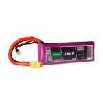 TopFuel LiPo-accu 7.4V 1800mAh 2S 25C MTAG, 108x34x12 mm, 105 g XT60