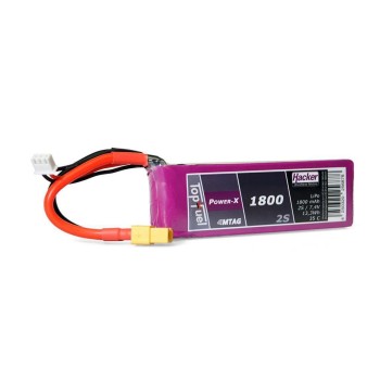 Hacker Batterie RC LiPo 1800 mAh 7,4 V 35C Pot Fuel Power-X MTAG Hacker Batterie RC LiPo 1800 mAh 7,4 V 35C Pot Fuel Power-X MTAG