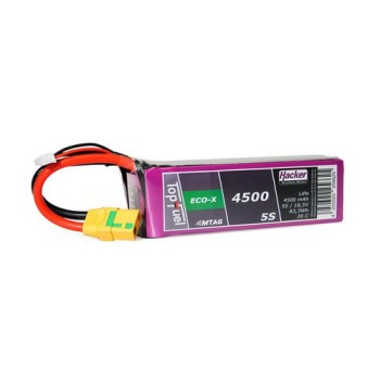 Hacker Batterie RC LiPo 4500 mAh 18,5 V 20C TopFuel ECO-X MTAG Hacker Batterie RC LiPo 4500 mAh 18,5 V 20C TopFuel ECO-X MTAG