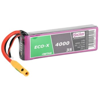 Hacker Batterie RC LiPo 3800 mAh 11,1 V 20C TopFuel ECO-X MTAG Hacker Batterie RC LiPo 3800 mAh 11,1 V 20C TopFuel ECO-X MTAG