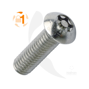 vis de sécurité M4x20mm, 100 pièces, niveau 1 à tête 6 lobes, acier inoxydable vis de sécurité M4x20mm, 100 pièces, niveau 1 à tête 6 lobes, acier inoxydable