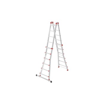 HAILO 4x6 Sprossen, Teleskopleiter 4x6 Sprossen