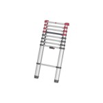 Hailo Échelle simple télescopique T80 Flexline 260 9 Stufen