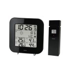 Hama Wetterstation EWS-200 schwarz, Keine Farbe, 4 Symbole, 30 Meter Reichweite