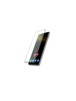 Hama Full-Screen-Schutzglas, für Samsung Galaxy S21+ (5G), Schwarz