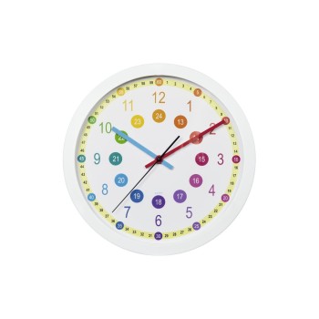 Hama Horloge murale Easy Learning Ø 30 cm, Blanc Hama Horloge murale Easy Learning Ø 30 cm, Blanc