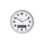 Hama Horloge murale Moorea Ø 30 cm, Argenté