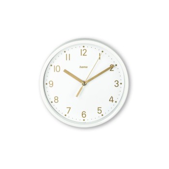 Hama Horloge de bureau Madeira Ø 16 cm, Blanc Hama Horloge de bureau Madeira Ø 16 cm, Blanc