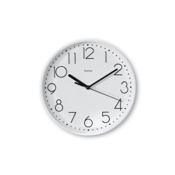 Hama Horloge murale Salina Ø 22 cm, Blanc Hama Horloge murale Salina Ø 22 cm, Blanc