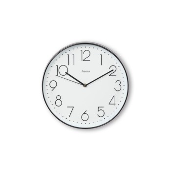 Hama Horloge murale Korsika Ø 30 cm, Noir Hama Horloge murale Korsika Ø 30 cm, Noir