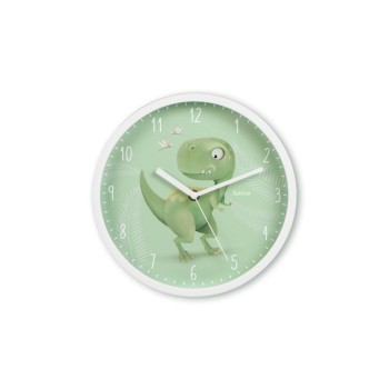Hama Horloge murale Cebu Ø 25 cm, Vert/Blanc Hama Horloge murale Cebu Ø 25 cm, Vert/Blanc