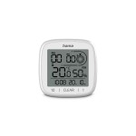Hama Horloge de salle de bain Zypern Gris/Blanc