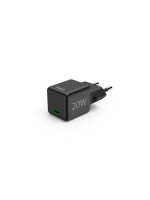 Hama Chargeur mural USB Mini-charger USB-C 20 W Noir