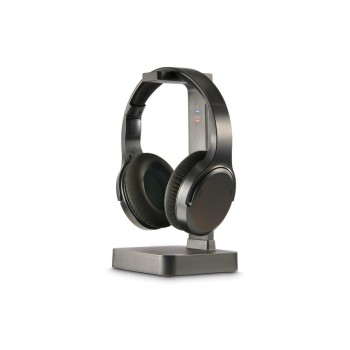 Hama TV Kopfhörer Over Ear black , BT, 2.4 GHz Station, bis 16h Akkulaufzeit