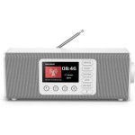 Hama Digitalradio DR2002, Stereo, Weiss, DAB/DAB+,FM, BT, Radiowecker