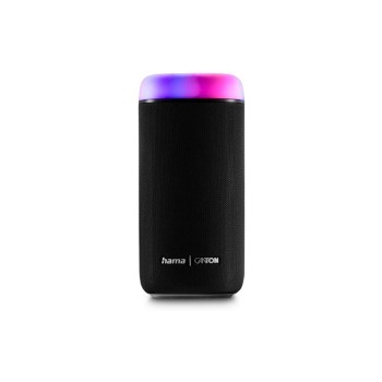 Hama Glow Pro BT-Lautsprecher, Schwarz, IPX4, 30W, bis 12h Akkulaufzeit Hama Glow Pro BT-Lautsprecher, Schwarz, IPX4, 30W, bis 12h Akkulaufzeit