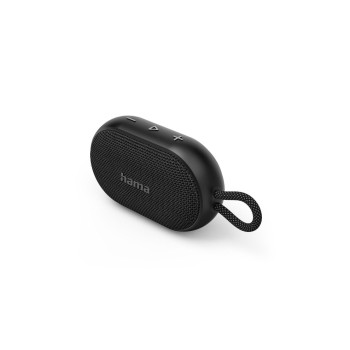 Hama Buddy 3.0 Bluetooth Lautsprecher, Wasserdicht IPX7, 6W, black 